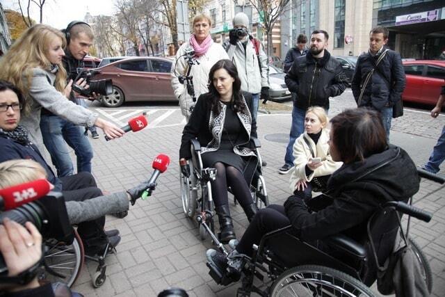 Соломия Витвицкая и Ирэна Карпа увидели Киев глазами инвалидов