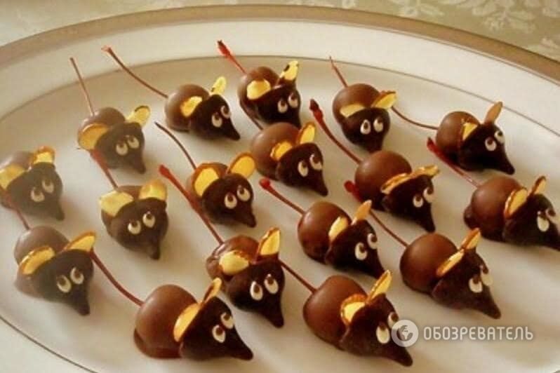 ТОП-3 страви на Хеллоуін: шоколадні мишки і очі вампірів