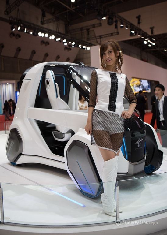 Токийский автосалон: ТОП-5 самых необычных автомобилей будущего