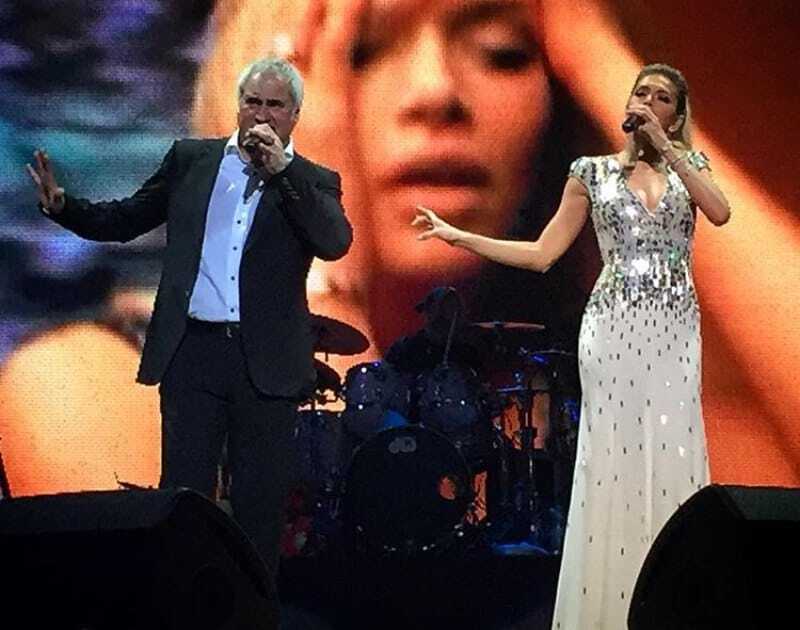 Влюбленные Брежнева и Меладзе выступили на одной сцене в Киеве