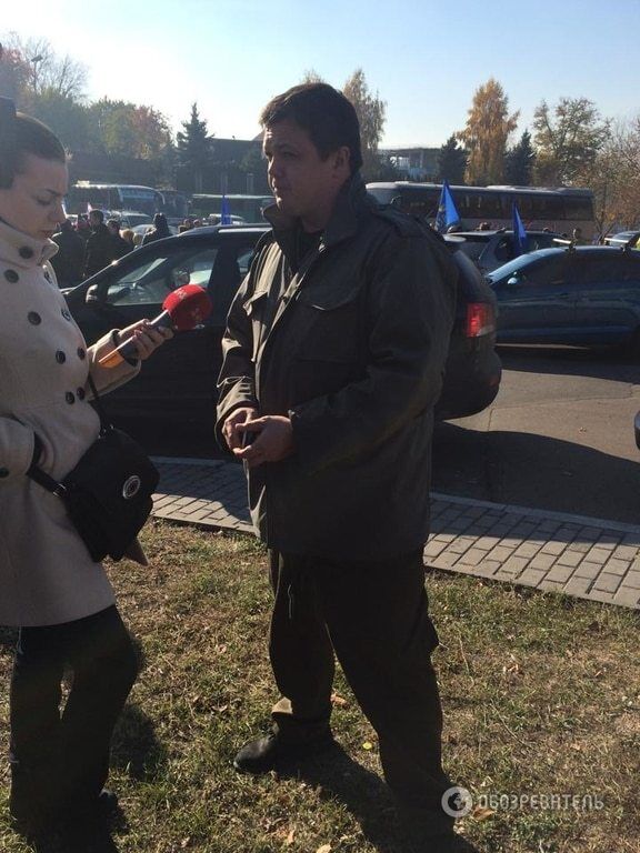 Семенченко відправився мітингувати під будинок Порошенка
