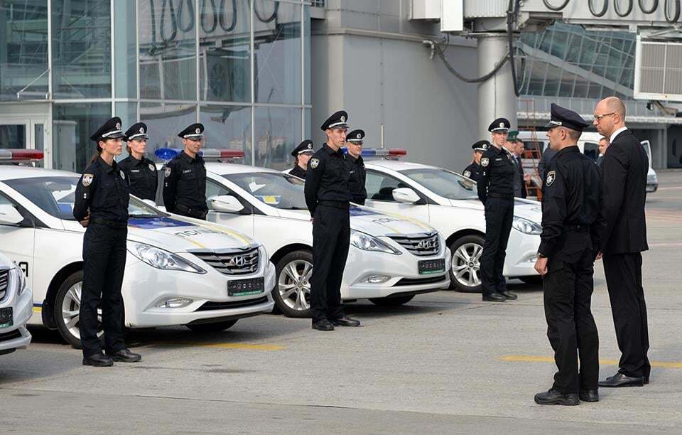 Полиция "Борисполя" получила новые автомобили: фотофакт
