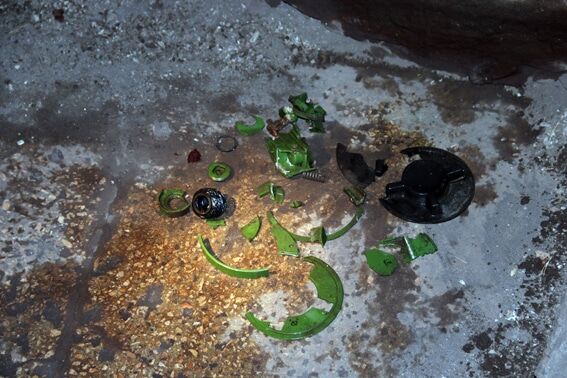 Отголоски войны: в Мариуполе у входа в парк обнаружены мины
