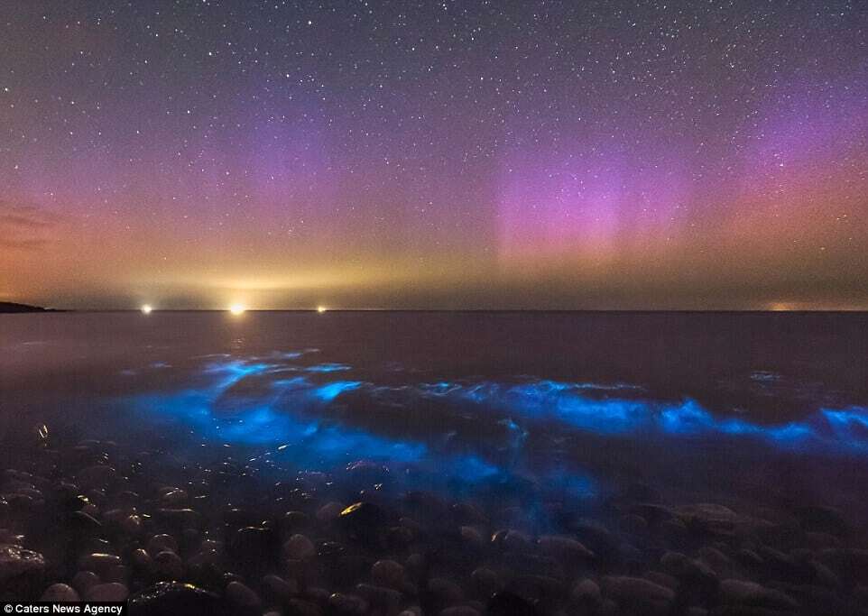 В небе над Британией ночью взошла "Аврора": фото феномена природы