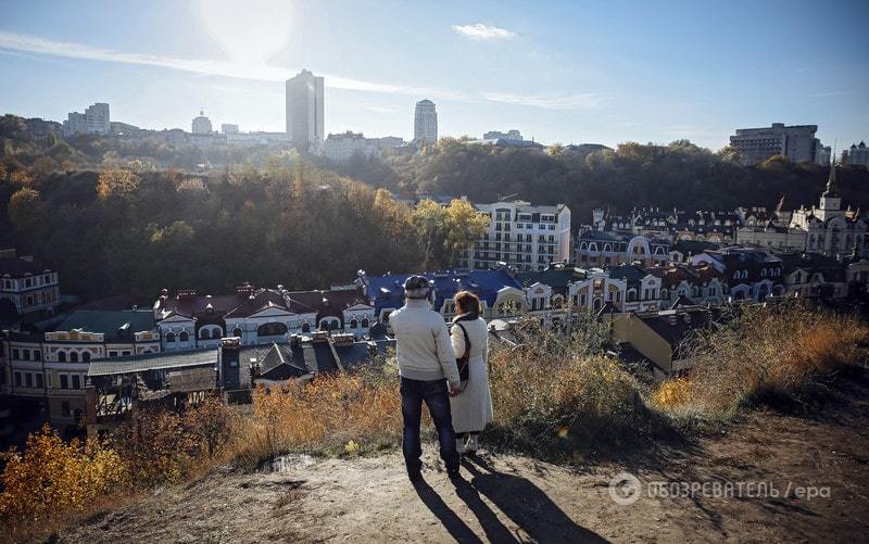 Как золотая осень превратила Киев в сказку: опубликованы фото