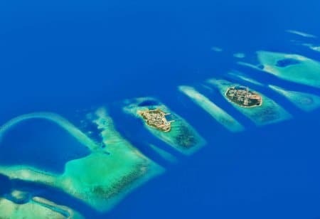 Удивительные острова: потрясающие фото из космоса