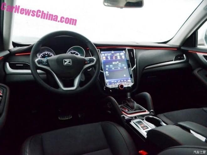 Китайский клон Audi Q3 получит панель приборов стиле Tesla: фото подделки