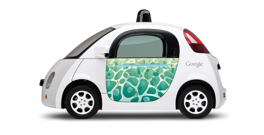 Google показала новый городской вид беспилотных машин