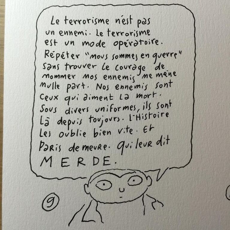 Charlie Hebdo откликнулся на теракты в Париже серией рисунков