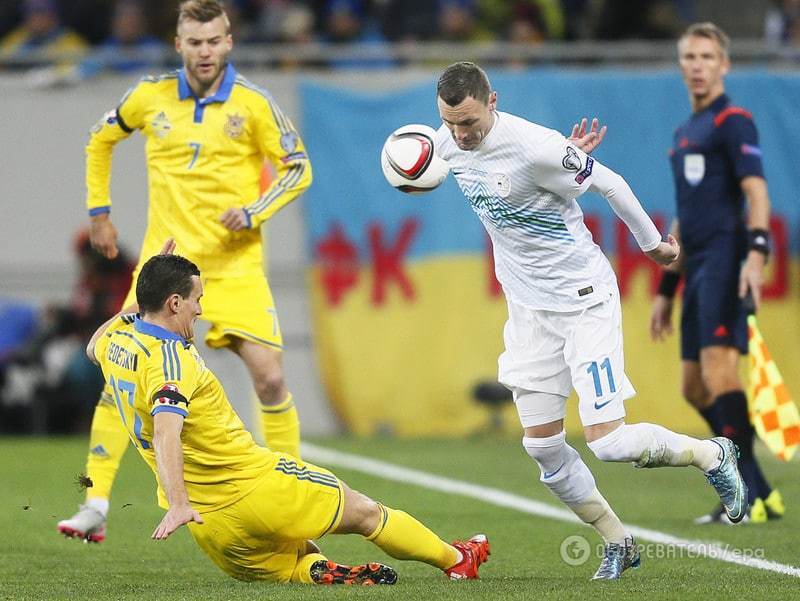 Порошенко, гимн и провокации: чем запомнился матч Украина – Словения