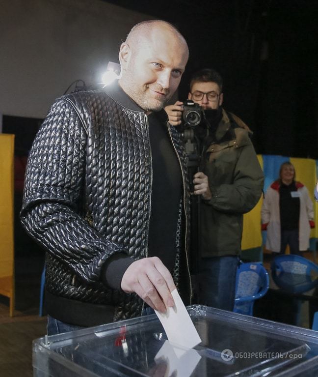Как голосовали кандидаты в мэры Киева: фоторепортаж