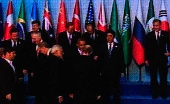 Обама потиснув руку Путіну на саміті G20: фотофакт