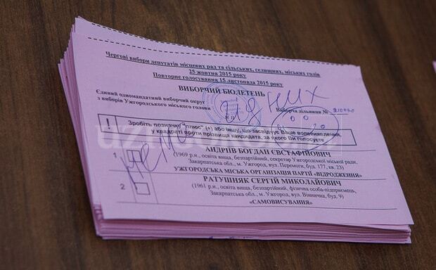 "Голосуй не голосуй": украинцы выбирали Чака Нориса и матерились в бюллетенях. Фоторепортаж
