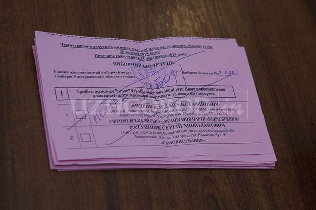 "Голосуй не голосуй": украинцы выбирали Чака Нориса и матерились в бюллетенях. Фоторепортаж