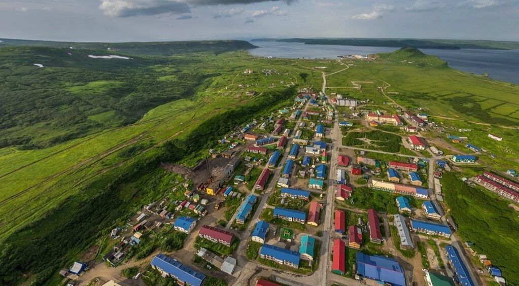 Курильские острова с высоты птичьего полета: захватывающие дух фото