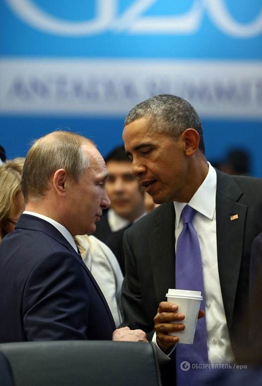 Менше політики: курйозні фото Путіна, Обами і Меркель із саміту G20 у Туреччині