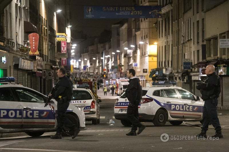 Як тривала спецоперація поліції в Парижі: фоторепортеж