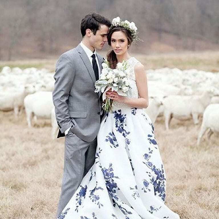 Весільний креатив: нетрадиційні, але дуже гарні вбрання наречених