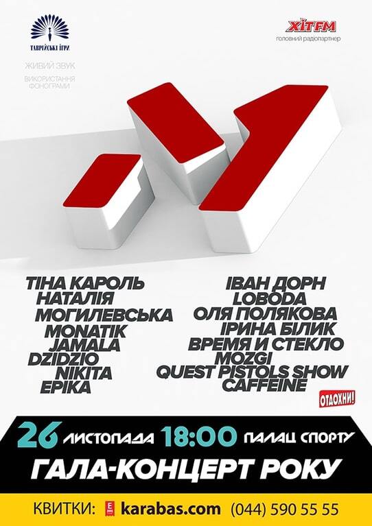 26 ноября состоится "M1 Music Awards. Big Bang. Начало": объявлены номинанты