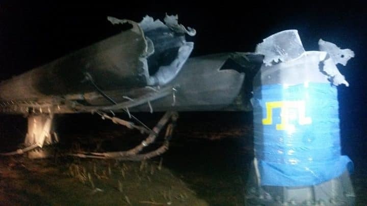 В Херсонской области взорвали электроопоры: Крым полностью обесточен