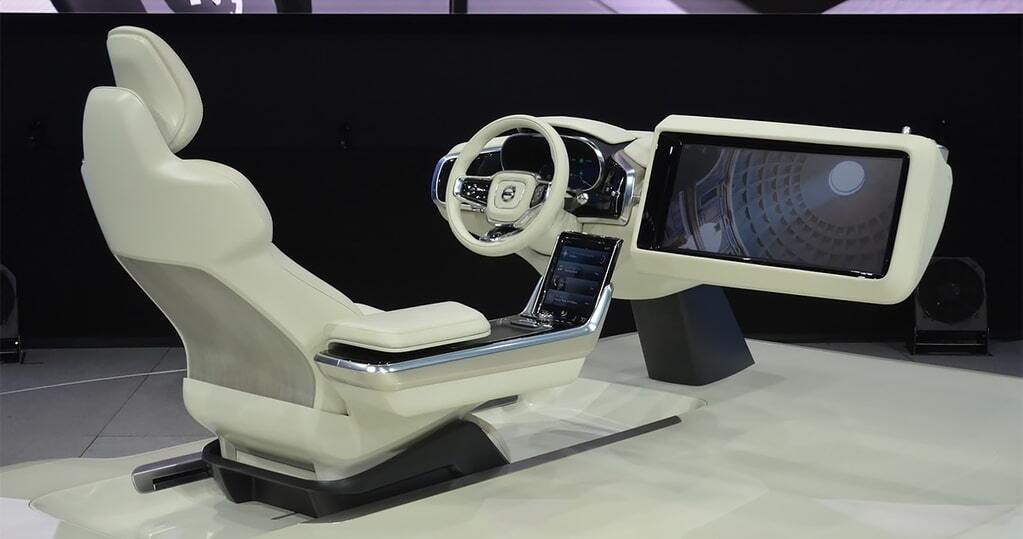 Volvo показала інтер'єр "Машини часу"