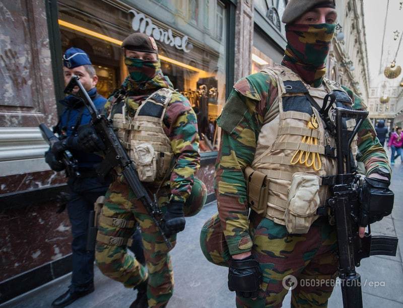Брюссель в побоюванні теракту: фоторепортаж з міста, наповненого поліцією