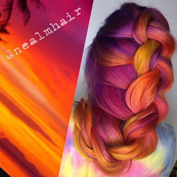 Закат на волосах: новый тренд, покоривший модниц по всему миру