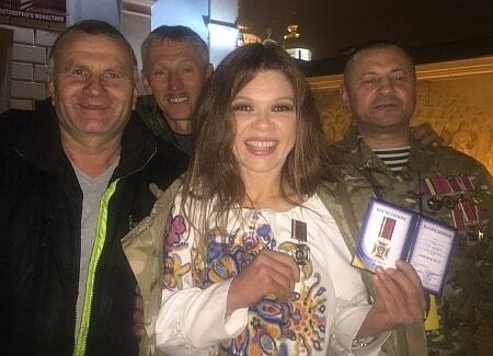 Друга річниця Майдану: Руслана удостоєна "Ордена честі"