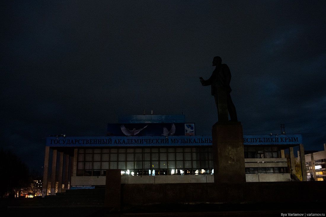 Крым. Энергетическая блокада. День третий