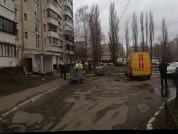 В Киеве строители едва не устроили взрыв в девятиэтажке