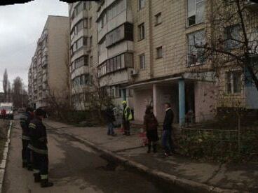 В Киеве строители едва не устроили взрыв в девятиэтажке