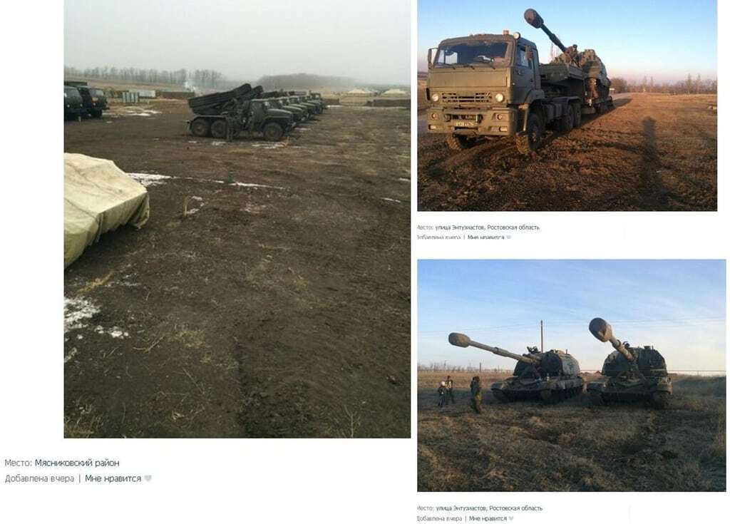 Россия перебросила новые войска к границам Украины и в Крым: фотодоказательства