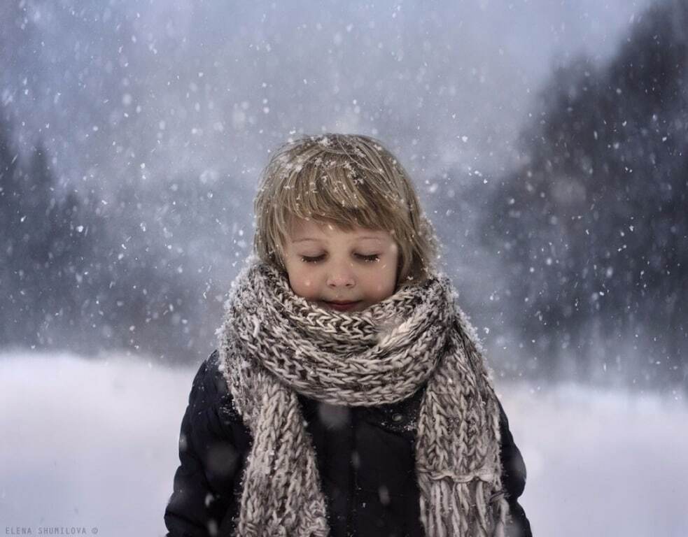 15 потрясающих зимних фото о счастливом детстве в деревне
