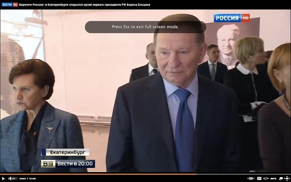 Кучма съездил в Россию на торжества к Путину: фотофакт