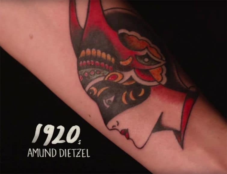 История американской татуировки: 100 лет за 3 минуты