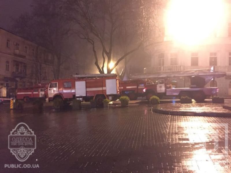 В Одессе ночью горел волонтерский центр