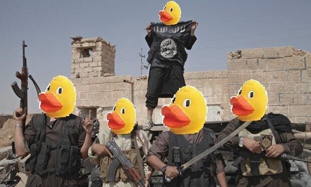 "Утиное государство": в сети высмеяли террористов ИГИЛ