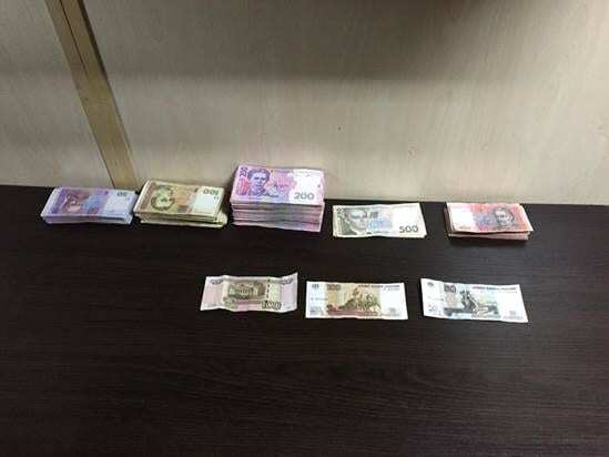СБУ перехопила 100 тис. грн, які йшли терористам "ДНР"