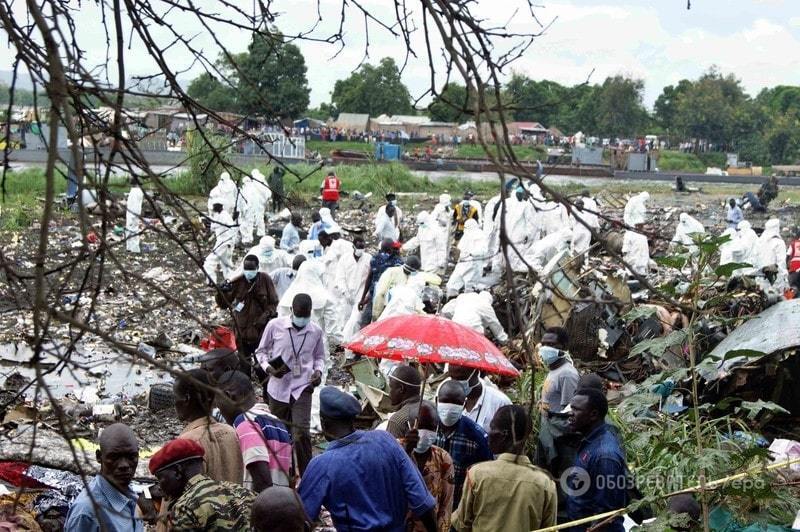 Авіакатастрофа в Південному Судані: ЗМІ повідомляють про більше 40 загиблих