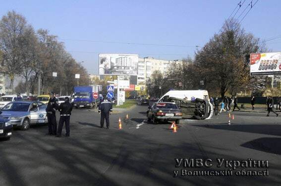 У двох ДТП на Волині травмувалися три особи