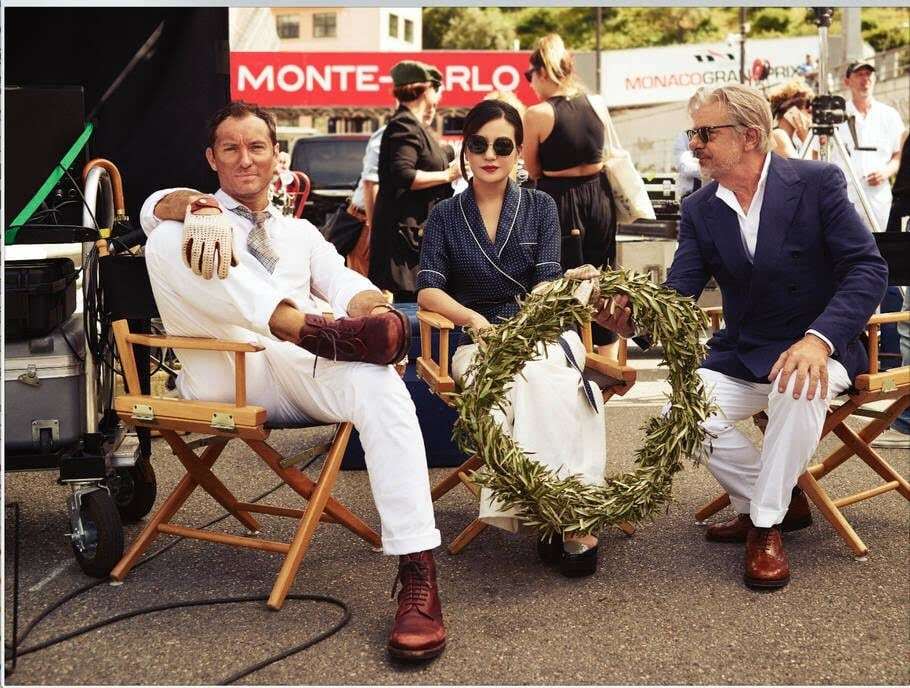 Джуд Лоу и Джанкарло Джаннини представили вторую серию фильма "Пари джентльменов" в Риме