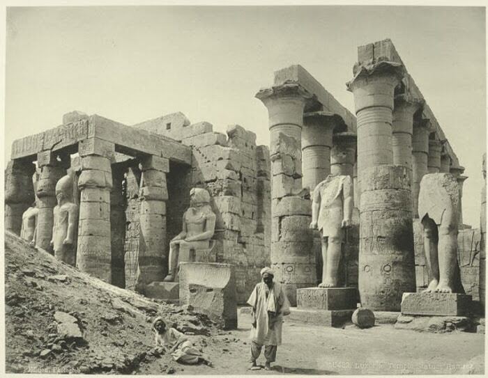 30 раритетных фотографий Египта, сделанных 100 лет назад