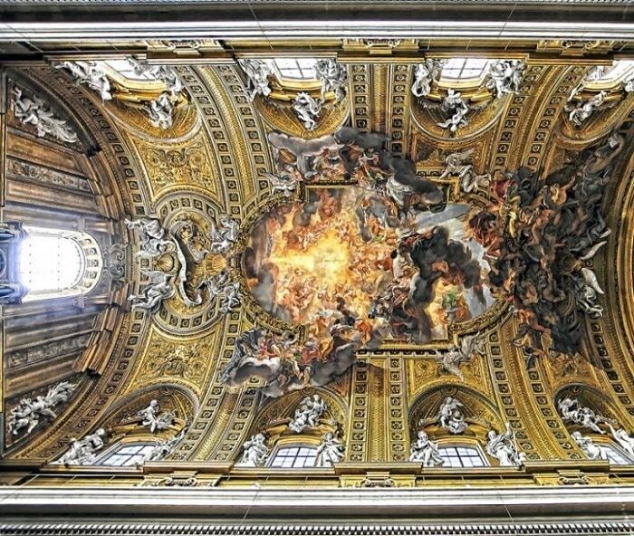 Красота, от которой кружится голова: 10 потрясающих фресок в базиликах Рима