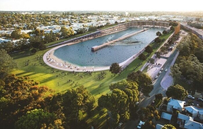 Ничего невозможного: в Австралии появится стадион для серфинга. Фоторепортаж