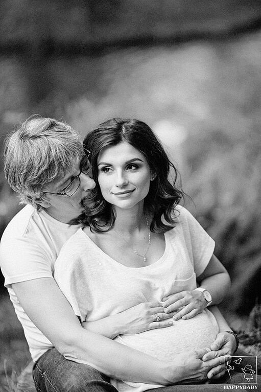 Жена генпродюсера 1+1 Александра Ткаченко поделилась трогательными фото во время беременности