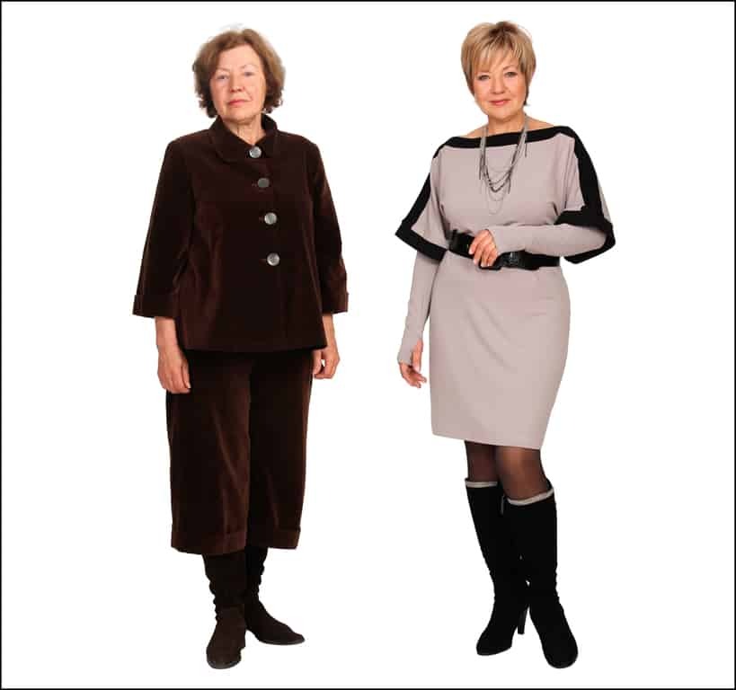 Удивительные метаморфозы: стилисты превратили 60-летних бабушек в настоящих модниц
