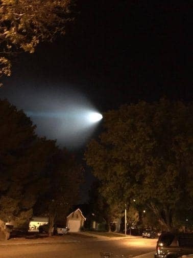 Жители Калифорнии наблюдали таинственное небесное явление