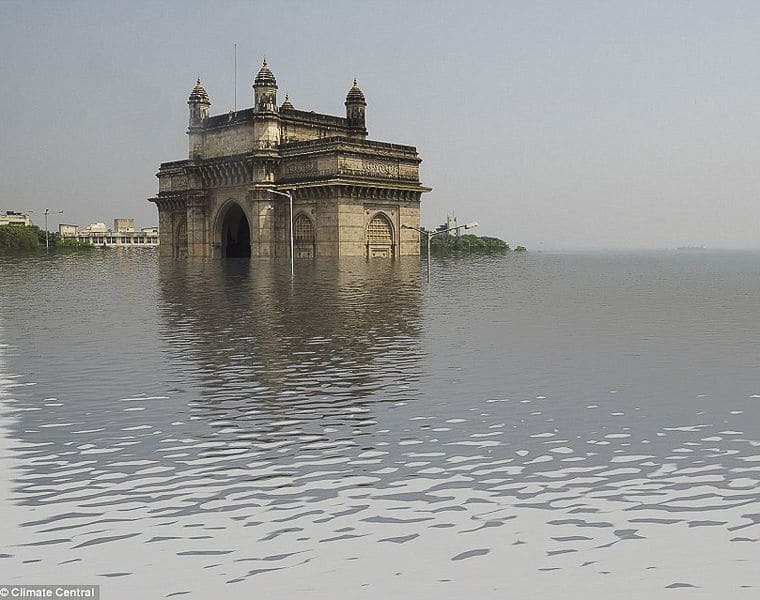 Климатологи показали, как будут выглядеть затопленные города через 100 лет