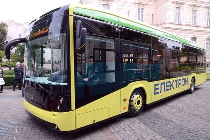 Львовский "Электрон" показал первый украинский электробус