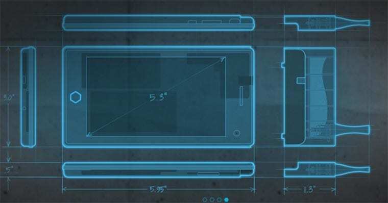 В США создали телефон, который можно курить